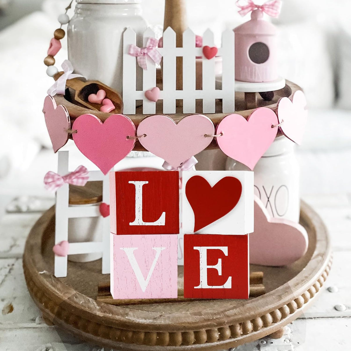 3D Heart Wooden Sign