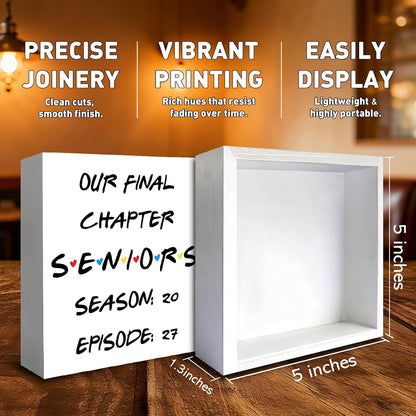 Class of 2027 Wooden Box Sign