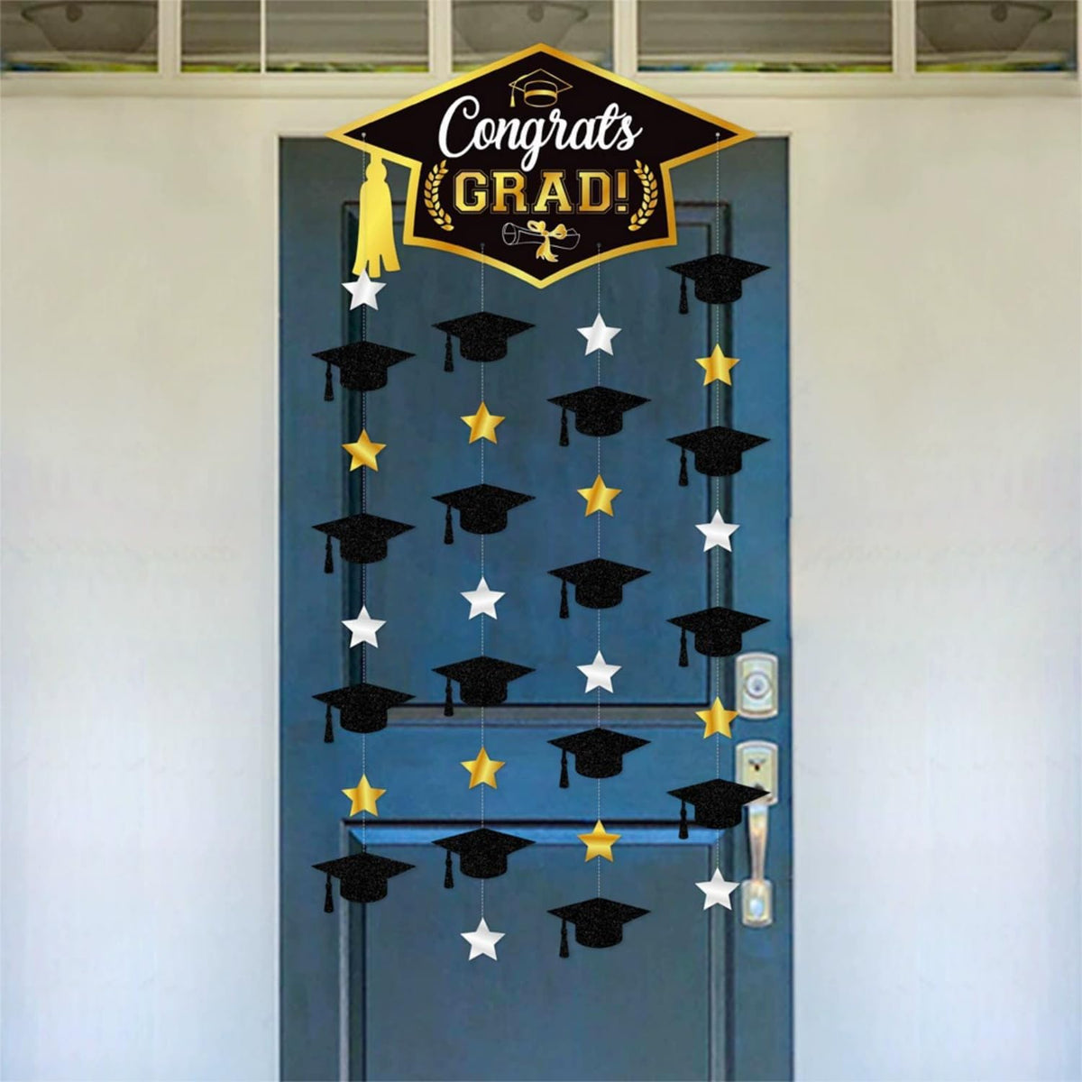 Graduation Cap Garland