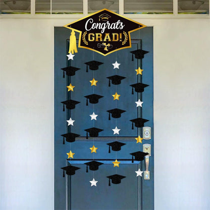 Graduation Cap Garland