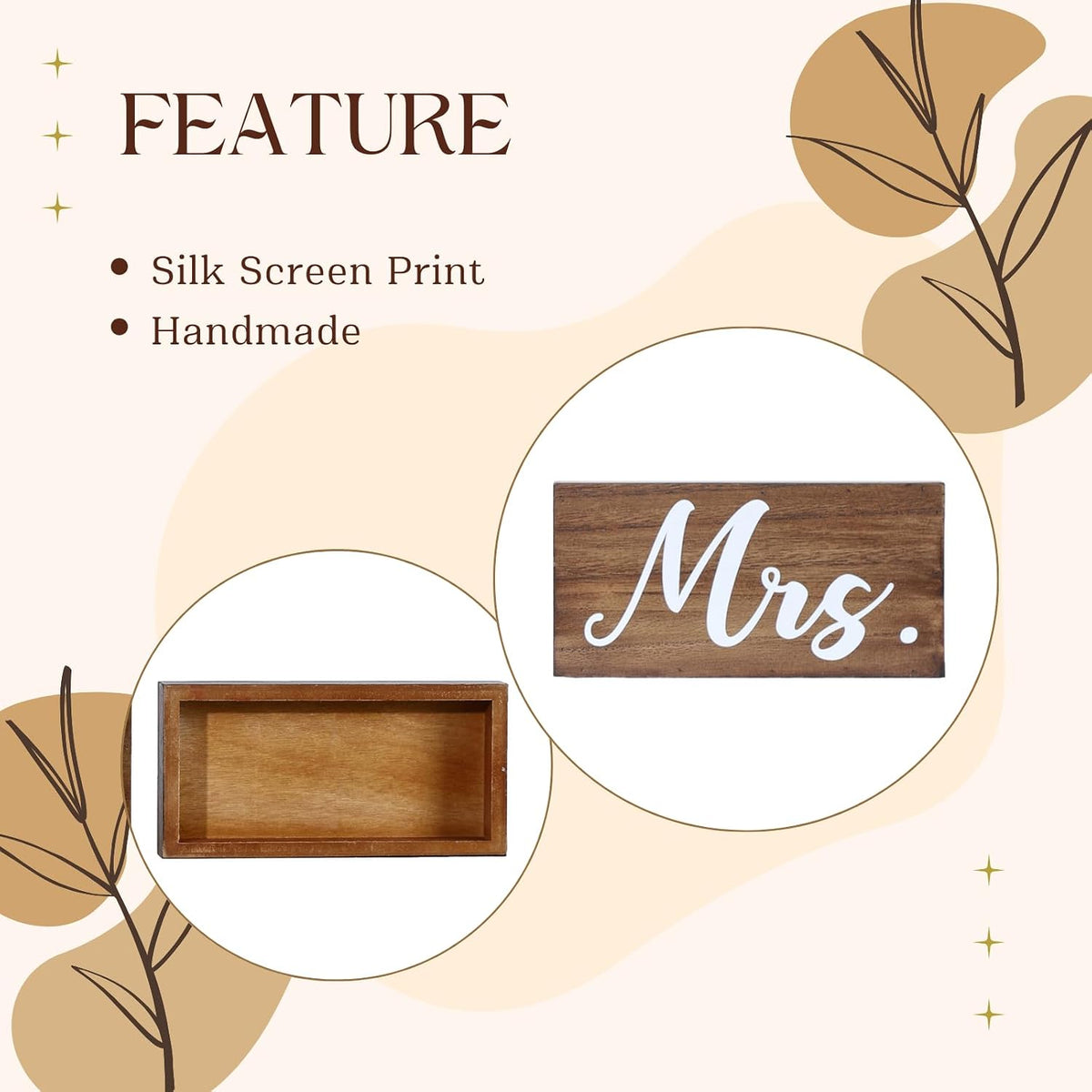 Rustic Mr and Mrs Sweetheart Table Sign