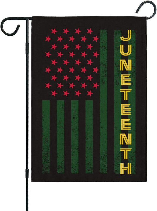 Juneteenth Garden Flag, Pan-African Design