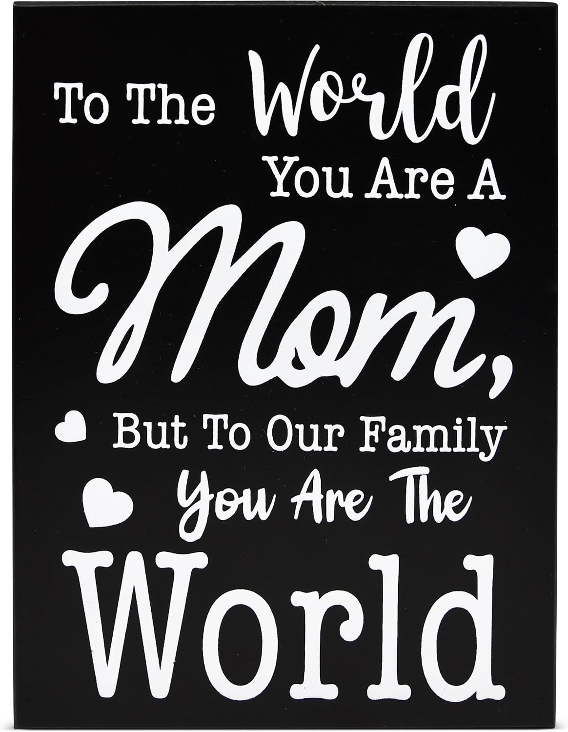 Mom Wooden Box Sign