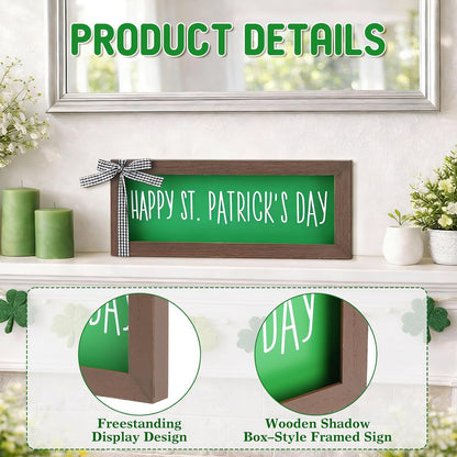 Happy St. Patrick's Day Wooden Sign