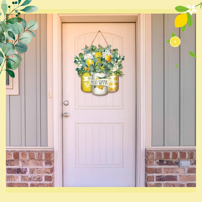 Hello Summer Welcome Sign