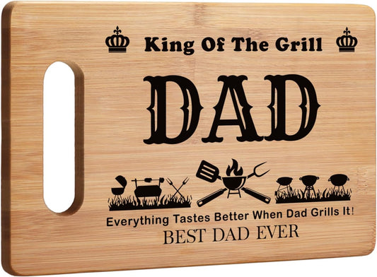 King of the Grill BBQ Cutting Board