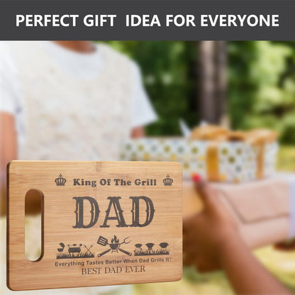 King of the Grill BBQ Cutting Board