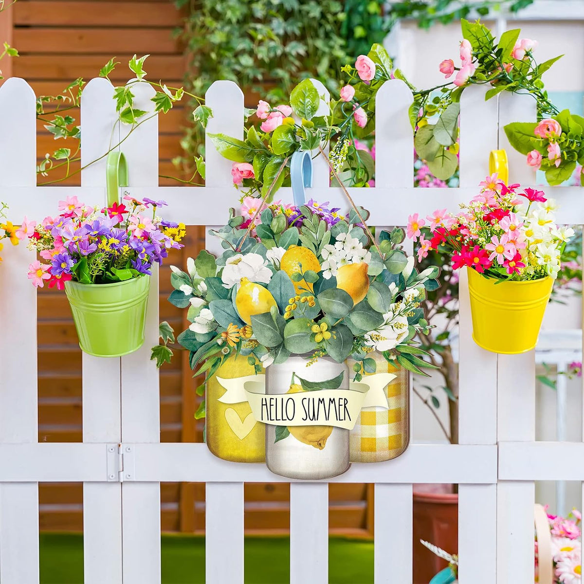 Hello Summer Welcome Sign