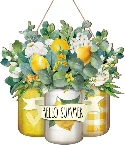 Hello Summer Welcome Sign
