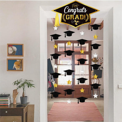 Graduation Cap Garland