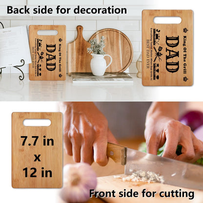 King of the Grill BBQ Cutting Board