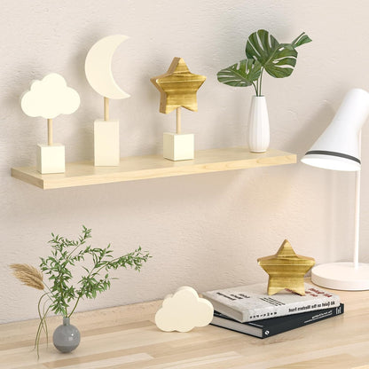 Moon & Stars Nursery Decor, 3Pc