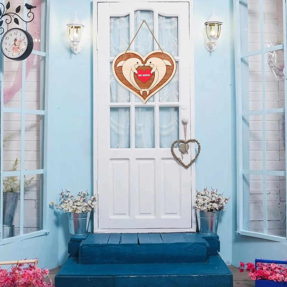 Be Mine Farmhouse Door Sign