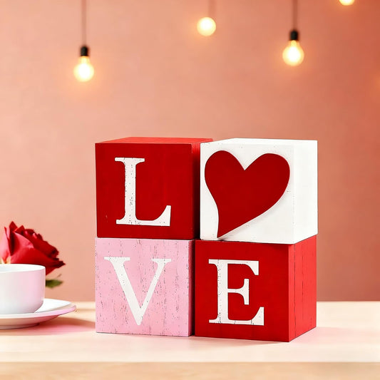 3D Heart Wooden Sign