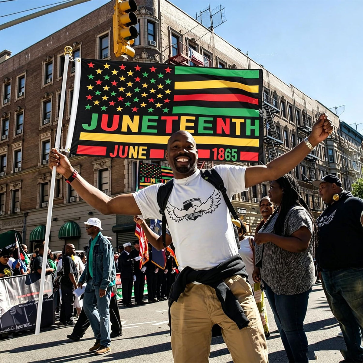 Juneteenth Flag, Pan-African Colors