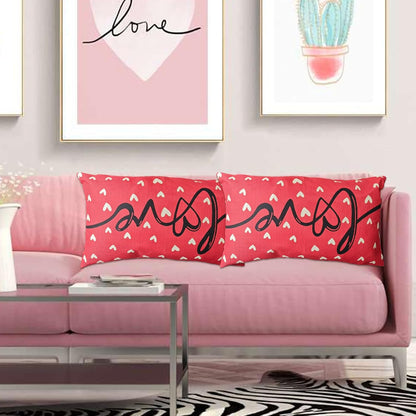 Farmhouse Valentine'S Pillow Cover, 12X20
